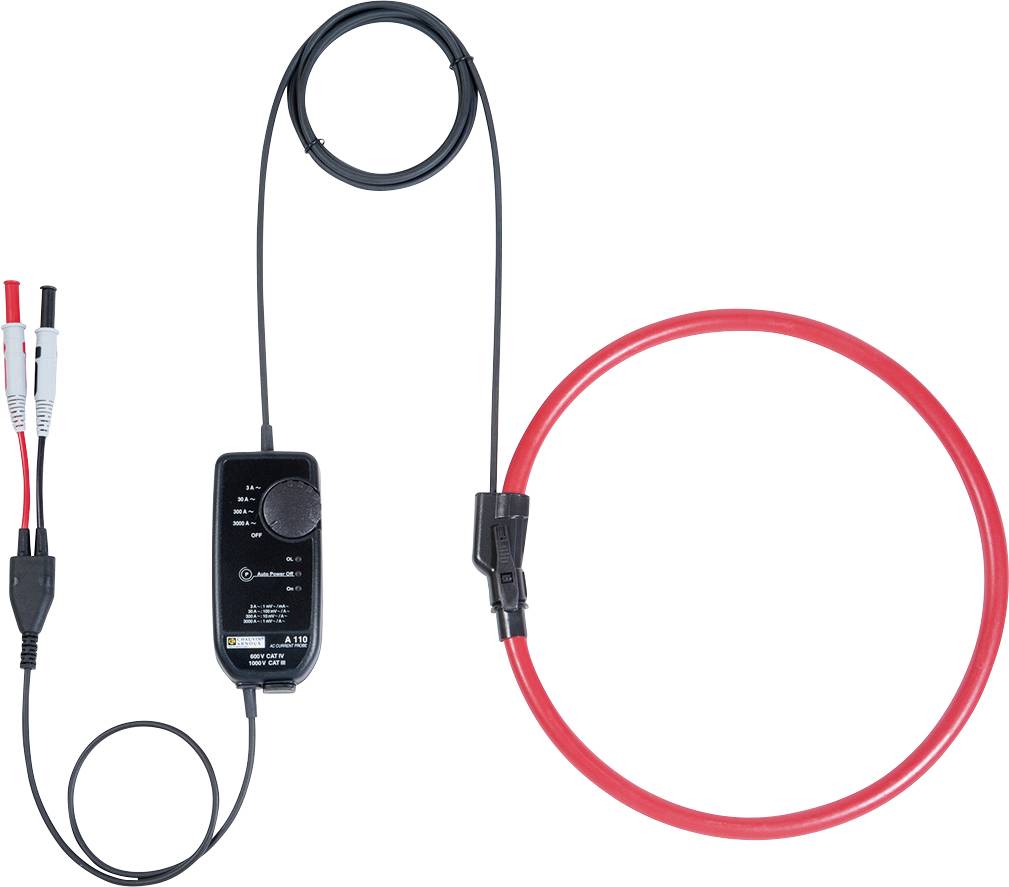 Chauvin Arnoux A 110-80 Clamp meter adapter A/AC reading range: 0.08 - 3000 A Flexible