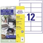 Avery Zweckform 6123 labels, home office, small pack, A4 with ultragrip, address sticker, 97 x 42.3 mm, 10 sheets/120 labels, white