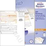 Avery Zweckform2817 SEPA credit transfer, DIN A4, white