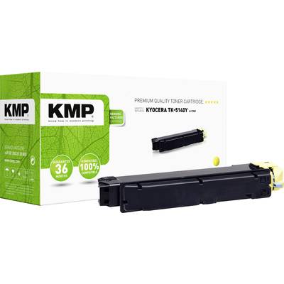 KMP K-T75Y Toner  replaced Kyocera TK-5140Y Yellow 5000 Sides Compatible Toner cartridge