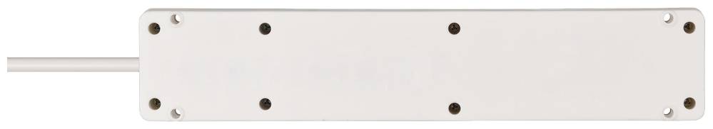 Metal plate with four round handles and an attached cable, possibly part of an electronic device or sensor.