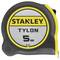 A black and yellow Stanley tape measure with 'Tylon 5m' printed on it.