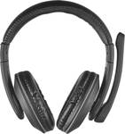 Trust Reno PC Over-ear headset Corded (1075100) Stereo Black Volume control, Microphone mute