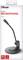 Trust desktop microphone, model Primo. Suitable for desktop use with a 1.8 m long cable and flexible gooseneck.