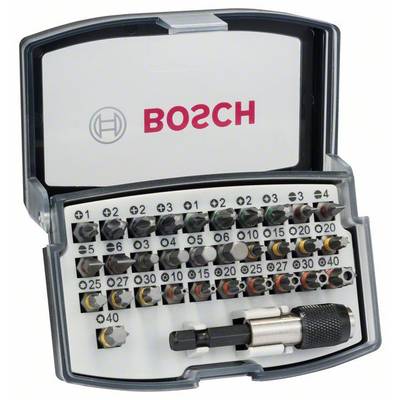 Buy Bosch Accessories 2607017319 Bit set 32-piece Conrad Electronic