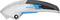 A safety cutter with an ergonomic design, grey and black handle, and blue accents, suitable for safety-conscious cutting.