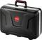 Black case with a red 'PARAT' logo in the centre; reinforced handle on top; robust, professional appearance.