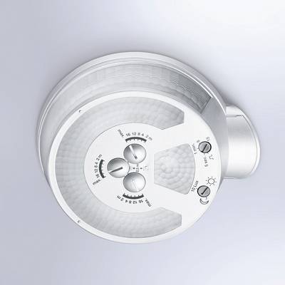 Steinel 034955 Wall, Surface-mount Motion detector 300 ° White IP54 Non-stop lighting mode, Holiday settings-5
