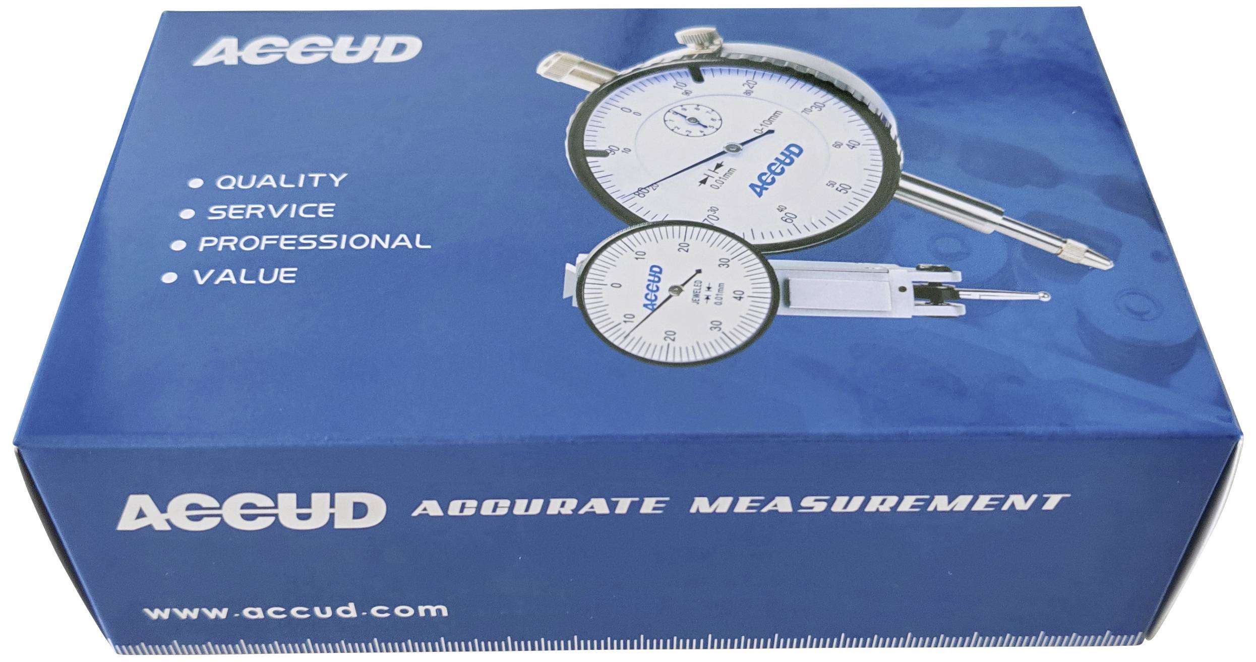 Accud 1599704 Lever gauge 0.8 mm Reading: 0.01 mm-2