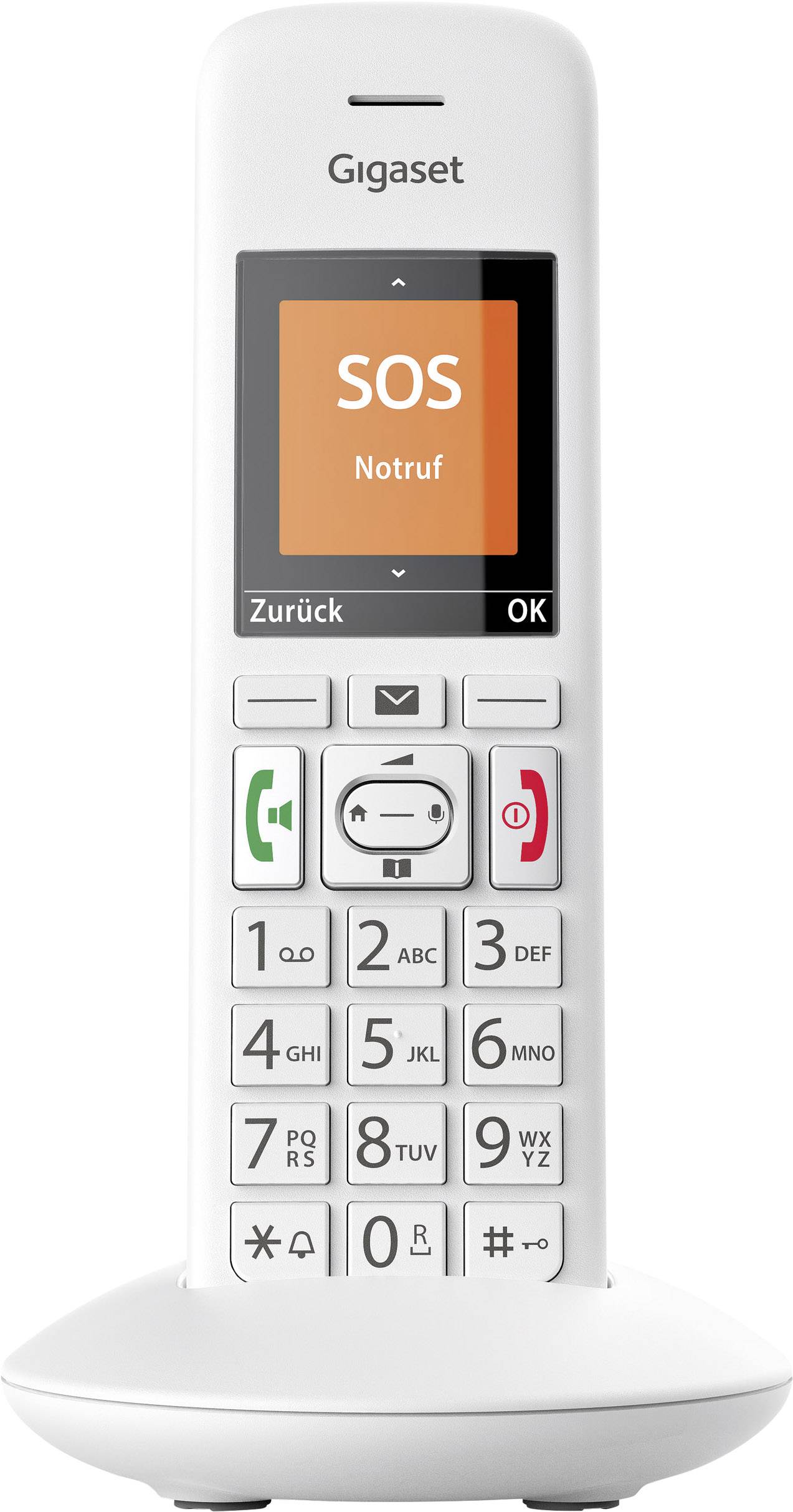 Gigaset E370HX DECT handset White-1