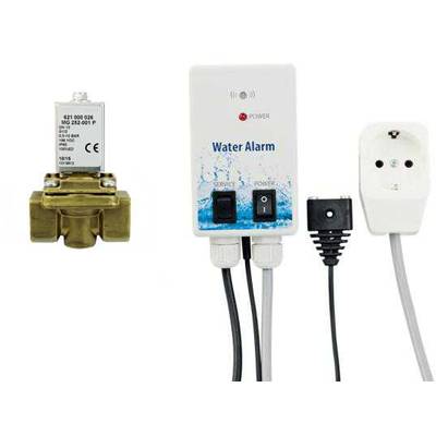 Greisinger 603932 Water leak detector  incl. magnetic check valve, incl. external sensor mains-powered