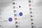A calendar shows the days 20th to 25th with blue markings on the 22nd and 23rd. 'Peter' is written on the 24th.