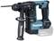 Cordless hammer drill with ergonomic handle and SDS-PLUS chuck, blue-black, brand clearly visible. Suitable for construction and renovation work.