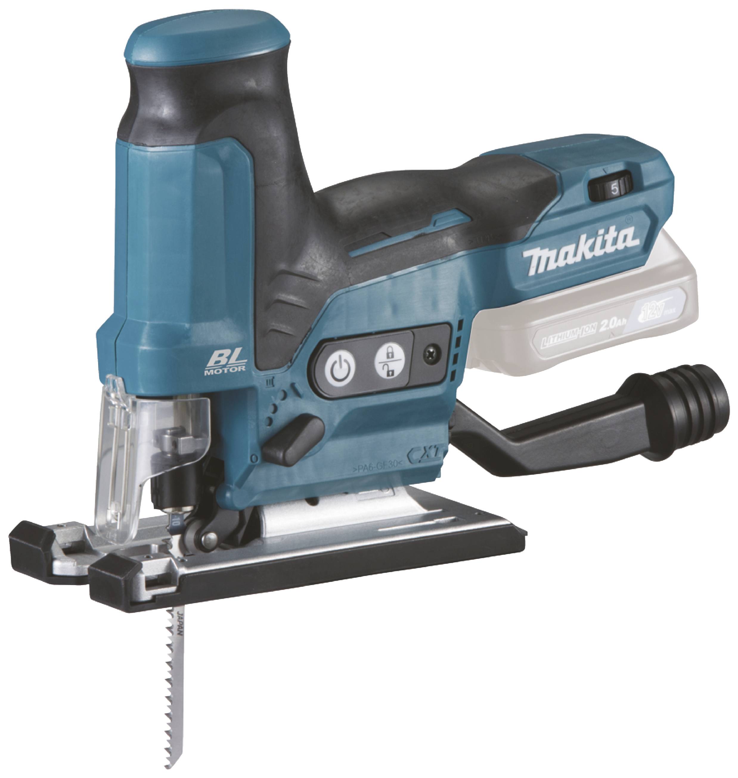 Makita Cordless pendulum action jigsaw JV102DZ w/o battery 10.8 V