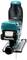 Electric jigsaw in blue and black by Makita, with an ergonomic handle and visible saw blade, suitable for precision cutting.