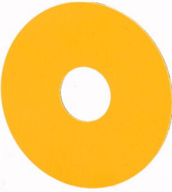 Eaton M22-XAK 216464 Label plate  (Ø x H) 90 mm x 90 mm Blank Yellow 1 pc(s) Piece