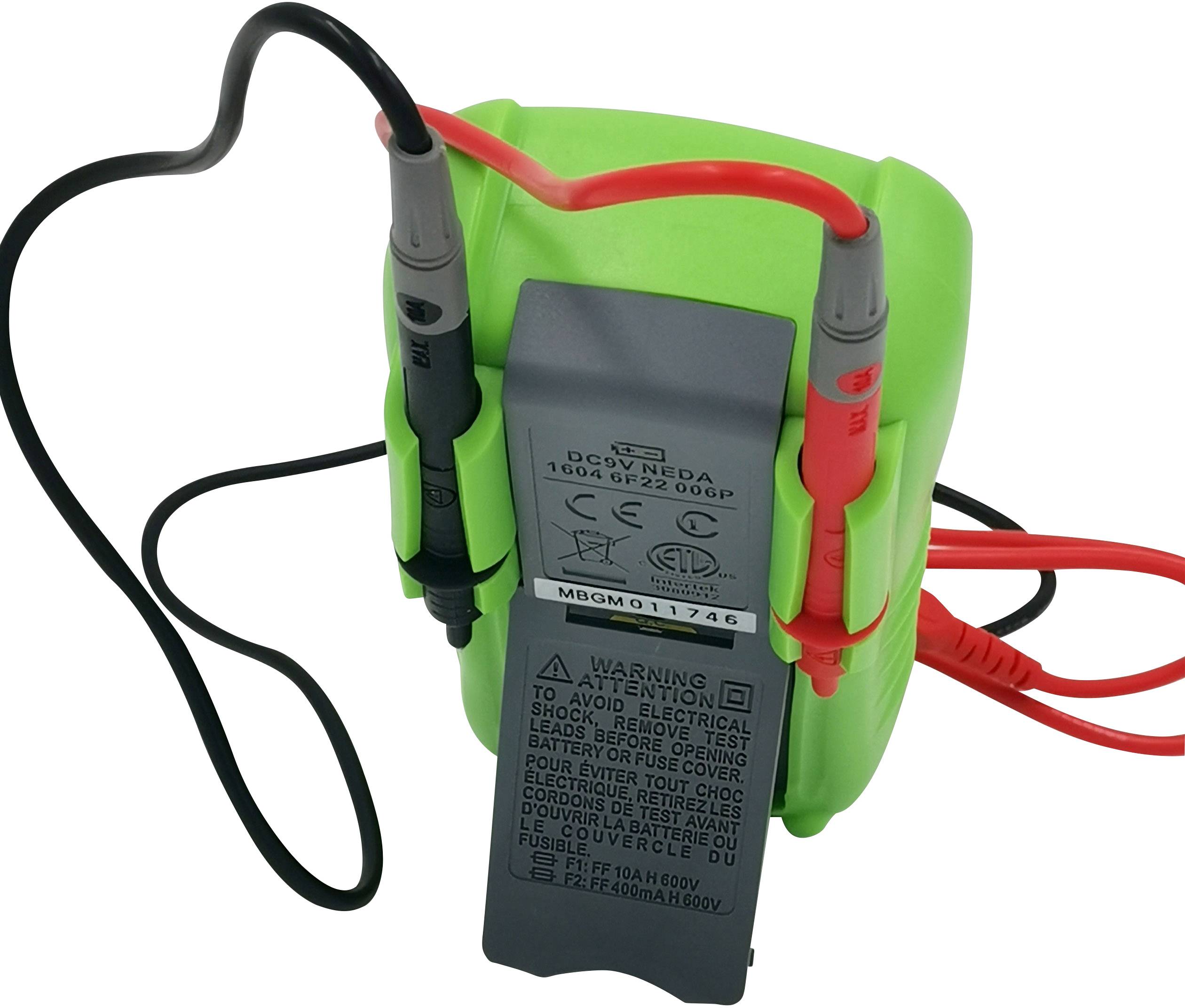 Burg Wächter PS7455 Handheld multimeter Digital CAT III 600 V Display (counts): 2000-5