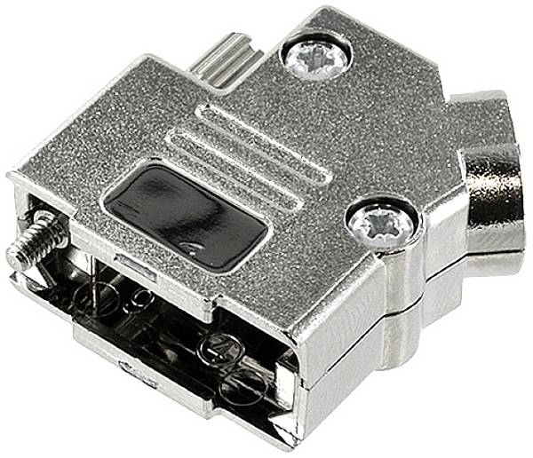 encitech D45PK-M-09-K 6560-0146-11 Number of pins: 9 Plastic, metallised 45 ° Silver 1 pc(s)