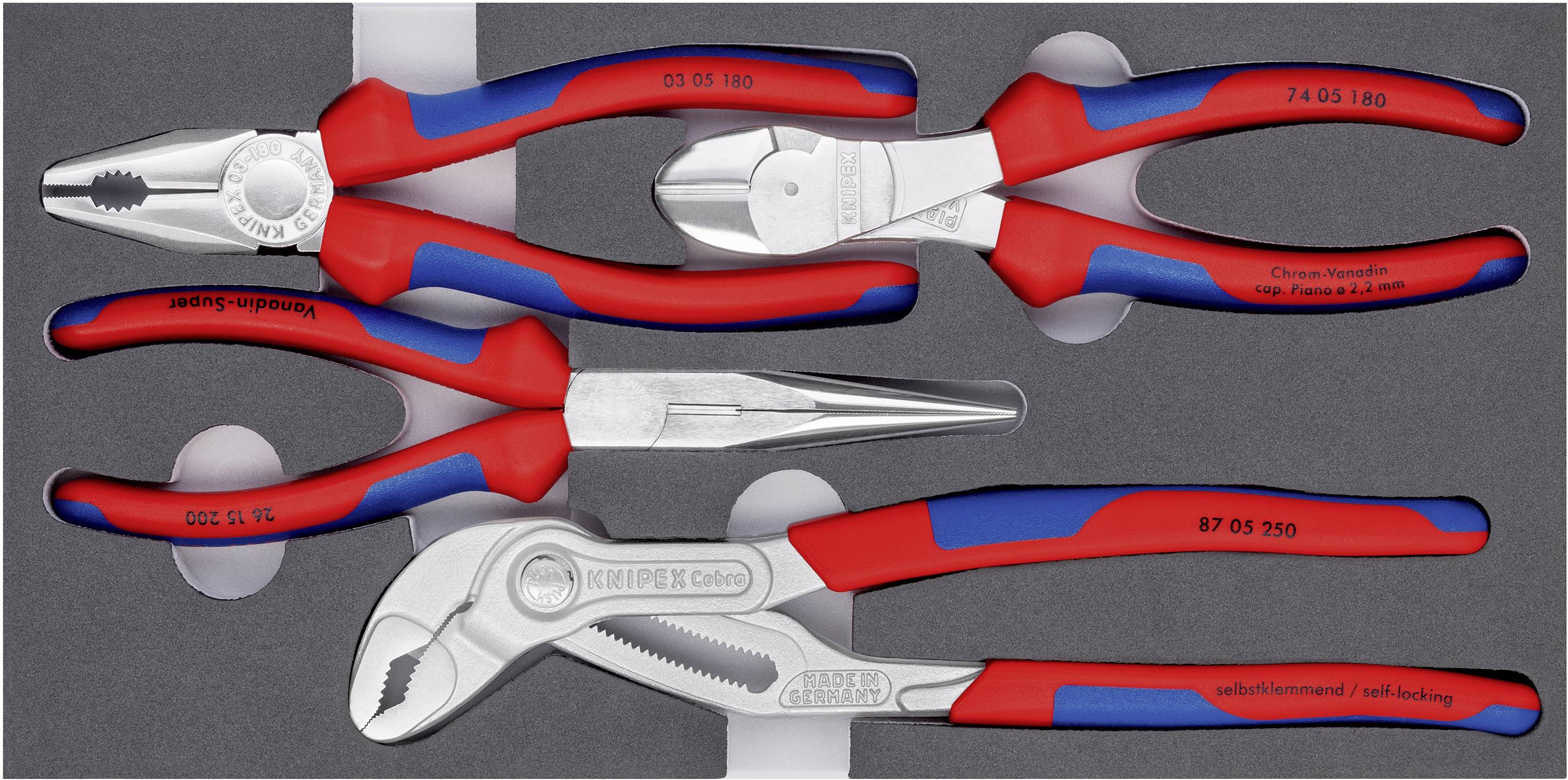Knipex 00 20 01 V17 Workshop Pliers Set