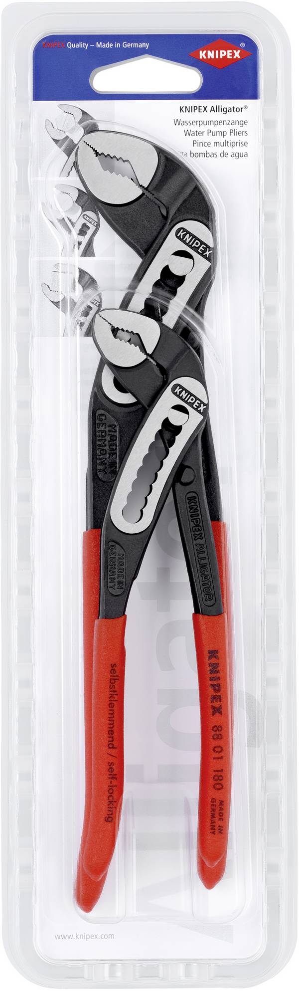 Knipex 00 31 20 V02  Pipe wrench  PVC-coated