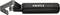 Knipex cable knife with black handle, side view, showing the brand and model number '16 30 145' on the handle.