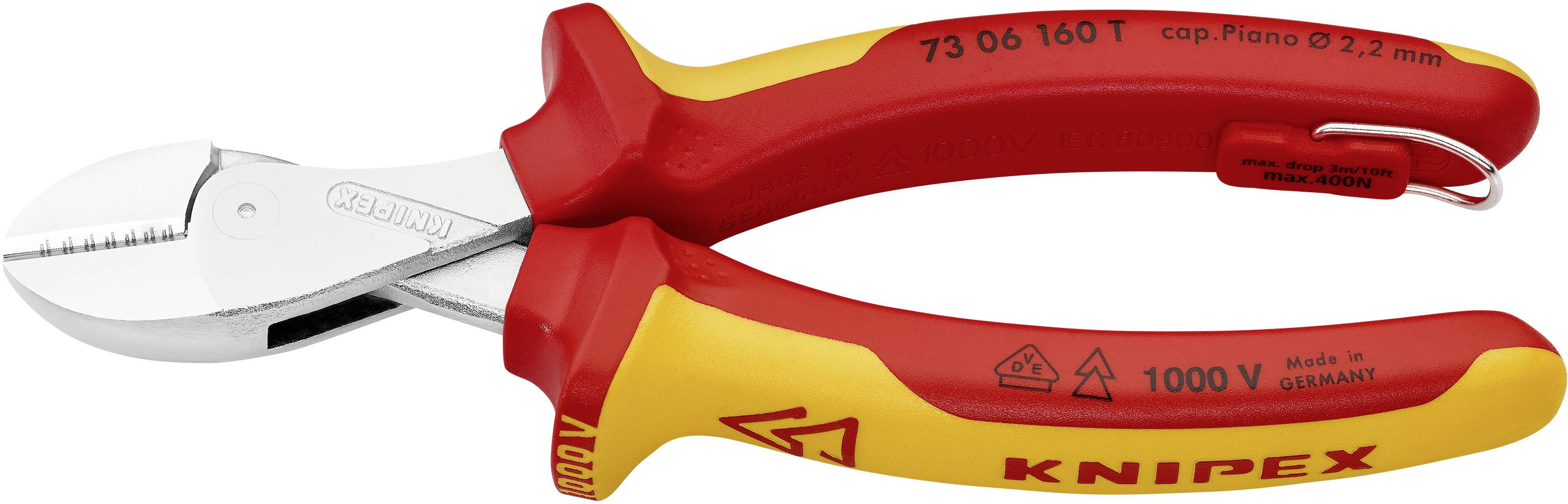Knipex X-Cut 73 06 160 T VDE Side cutter 160 mm
