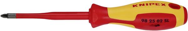 Knipex Pozidriv® 98 25 02 SL VDE Phillips screwdriver PZ 2 Blade length: 100 mm