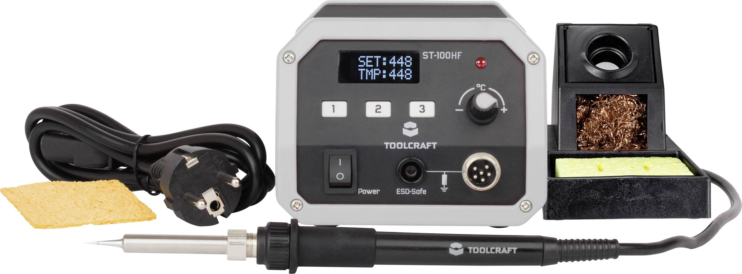 TOOLCRAFT ST100 HF HF soldering station Digital 100 W 50 480 °C