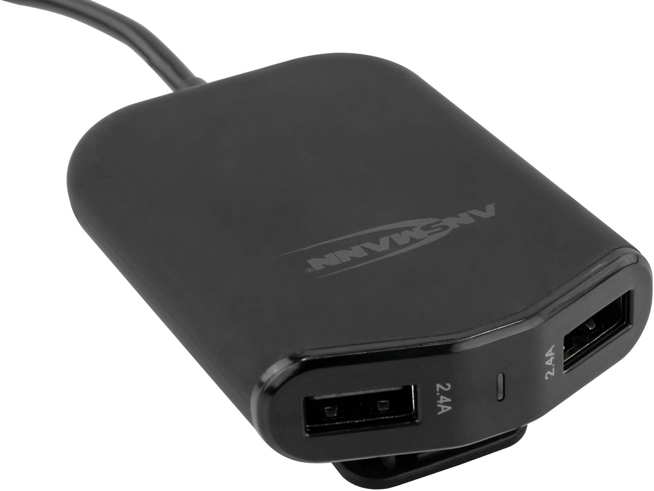 Ansmann In-Car USB charger USB Black Car, HGV-2