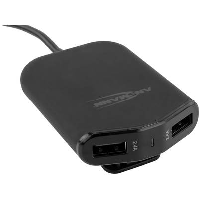 Ansmann In-Car USB charger USB Black Car, HGV-2
