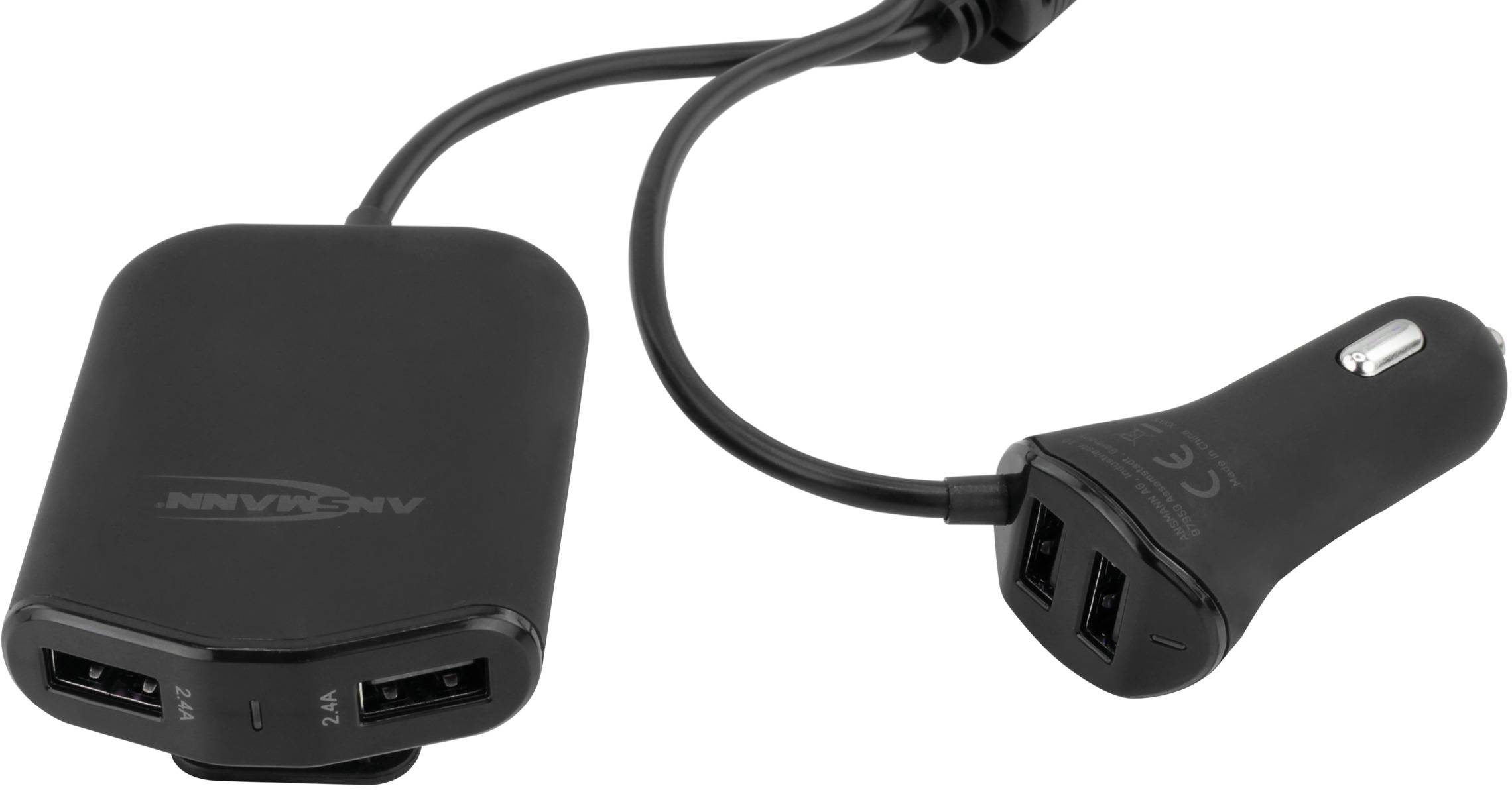 Ansmann In-Car USB charger USB Black Car, HGV-3