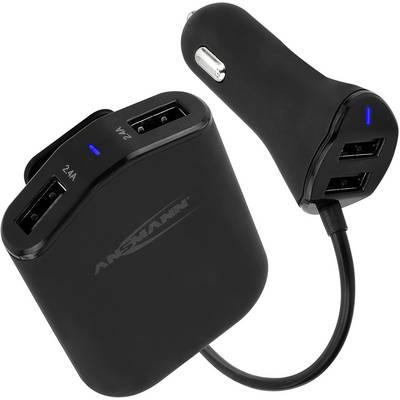 Ansmann In-Car USB charger USB Black Car, HGV-4