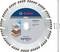 A Bosch Pro diamond cutting disc, suitable for materials such as concrete, masonry and stone; diameter 230 mm, max. 6650 rpm.