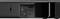 Back of an electronic device with various ports: HDMI, USB and optical. On the left is a wall mounting opening.