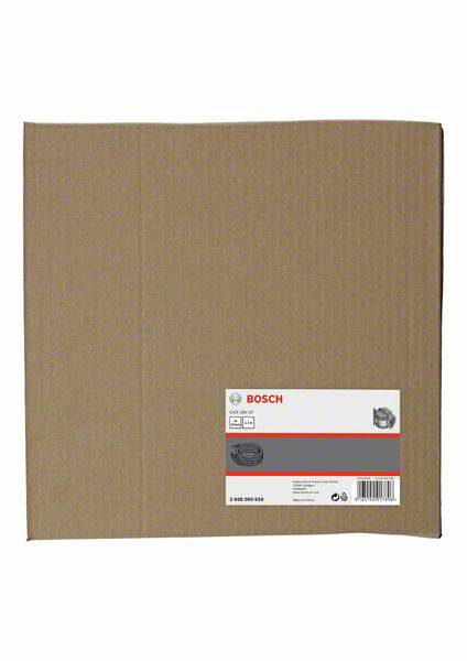 Cardboard packaging of a Bosch product with a label displaying product information and brand insignia.