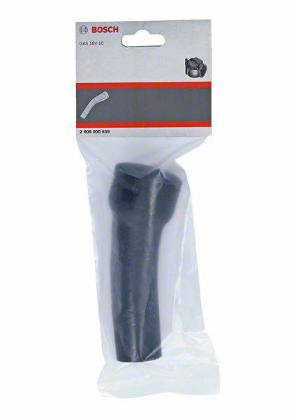 'Bosch GAS 18V-10' vacuum cleaner spare part in a transparent bag, packaged for sale or storage.