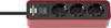 Brennenstuhl 1153230070 Power strip (+ switch) 3x Red, Black PG connector 1 pc(s)