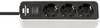 Brennenstuhl 1153230020 Power strip (+ switch) 3x White, Black PG connector 1 pc(s)
