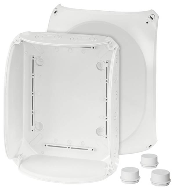 Hensel 62000015 Junction box (W x H) 255 mm x 205 mm Grey-white (RAL 7035) IP66 1 pc(s)