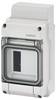 Hensel 6100055 KV 9103 Distribution board Surface-mount No. of partitions = 3 No. of rows = 1 Content 1 pc(s)