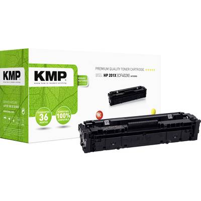 KMP H-T215YX Toner  replaced HP 201X, CF402X Yellow 2300 Sides Compatible Toner cartridge