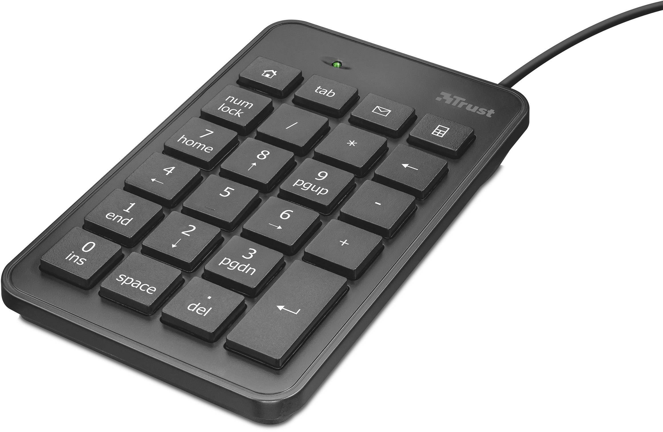 Trust Xalas Usb Numeric Keypad Black Conrad Com