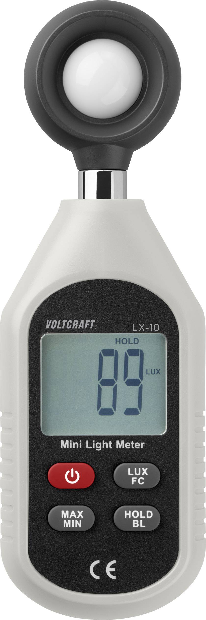 VOLTCRAFT VC-8314265 LX-10 Lux meter 0 - 199900 lx