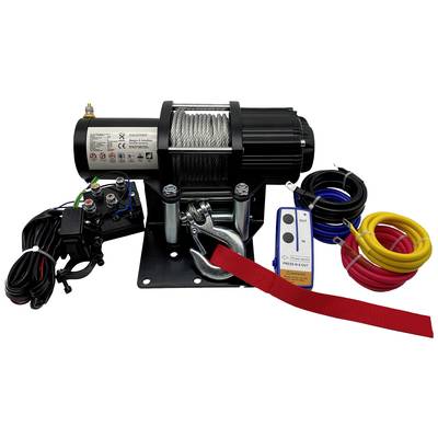 Berger & Schröter Winch 31767 Traction (rolling)=3150 kg Cordless remote control, incl. window