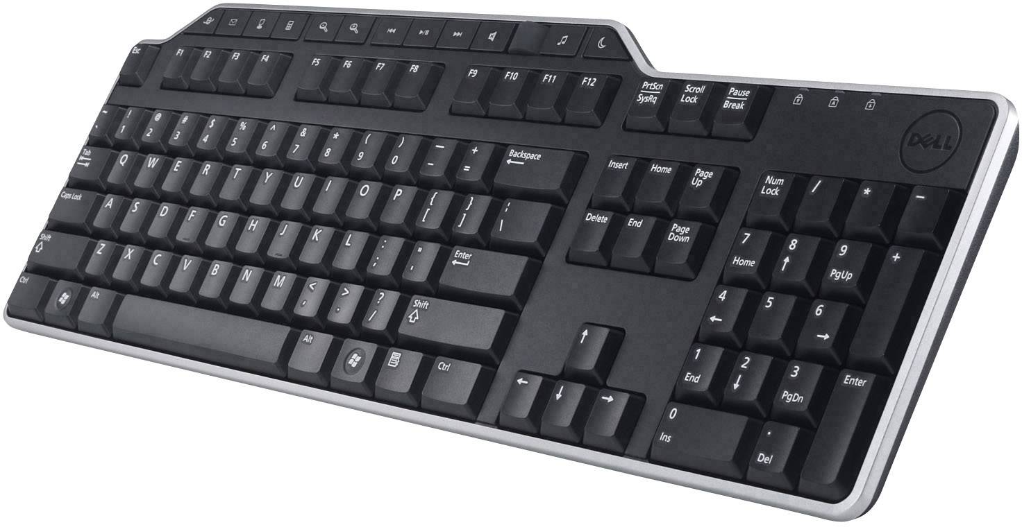 Dell Kb522 Usb Keyboard German Qwertz Windows® Black Usb Port Splashproof 7204