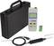 Moisture Meter Set with Carry Case, Digital Meter, Probe, Battery and Protective Cap for Precise Moisture Measurement.
