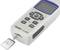 A device for data measurement with a screen and SD card slot. A 16 GB SD card is inserted into the slot. Device displays 'YOKOGAWA LX-2000'.