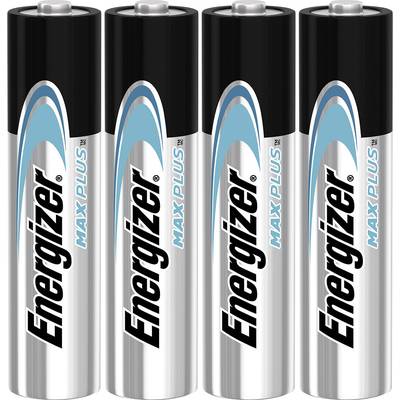 Energizer Max Plus AAA battery Alkali-manganese  1.5 V 4 pc(s)