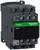 Black performance contactor from Schneider Electric with green labelling 'TeSys' and 'Control', connections visible at the top and bottom.