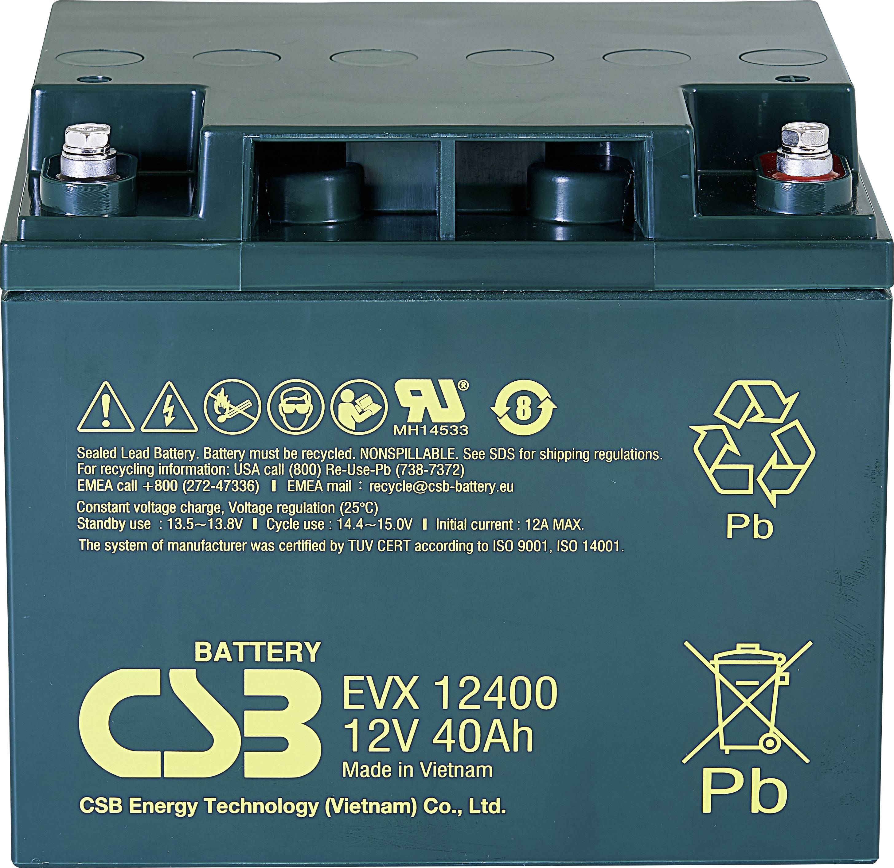 Csb battery. Аккумуляторная батарея CSB EVX 12400 40 А·Ч. Аккумулятор CSB EVX 12340. CSB EVX 12400 аккумулятор герметичный свинцово-кислотный. Аккумулятор evx12-250c.